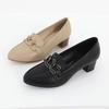 Jisyu  Chunky Heel Pumps 4cm