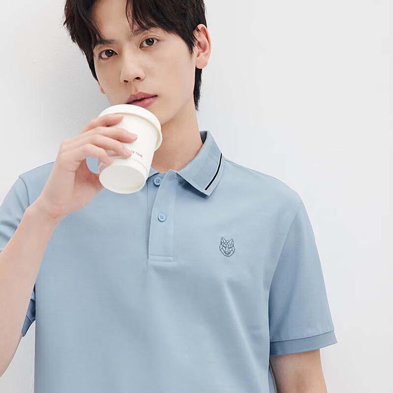 SEPTWOLVES Men's Commuter Casual Polo Shirt