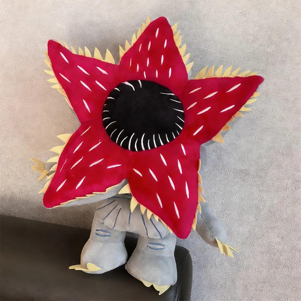 Devil Eating Human Flower cartoon game character plush toy, cute little devil stuffed doll, children s gift