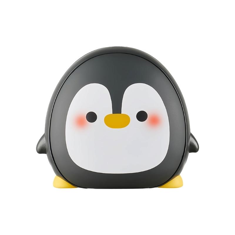 

Cartoon Penguins Heating Pad With Large Battery Fast Charge For Winter Activities Multiple Heat Option 1 чёрный