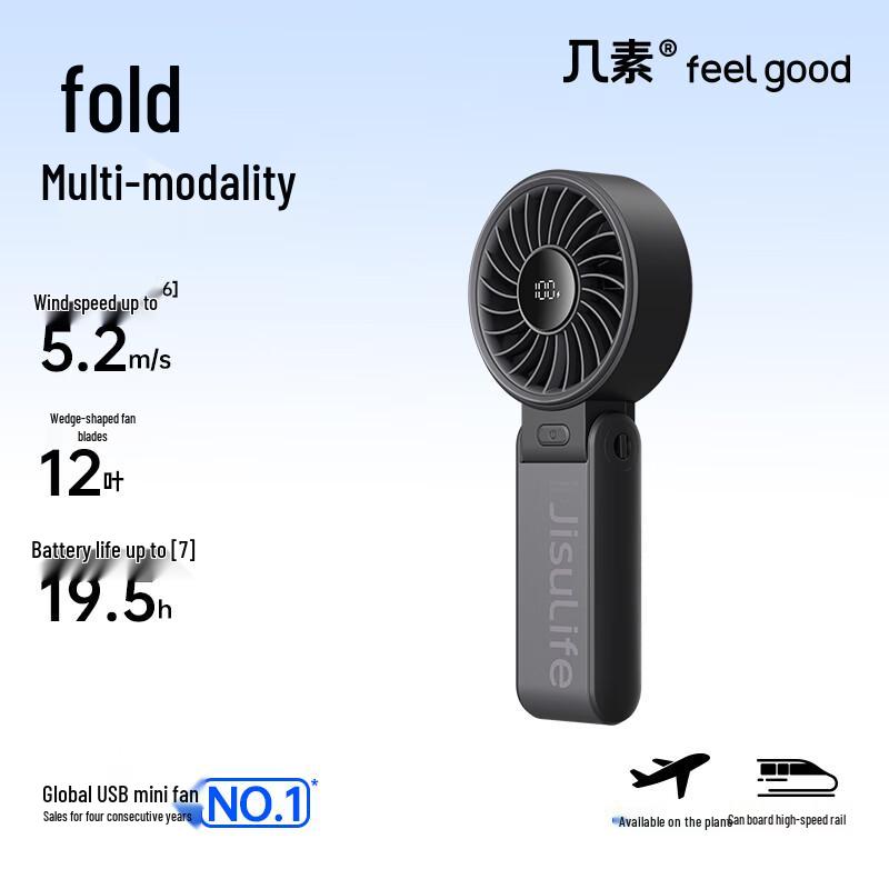 JISULIFE LIFE7 Portable Folding Handheld Fan