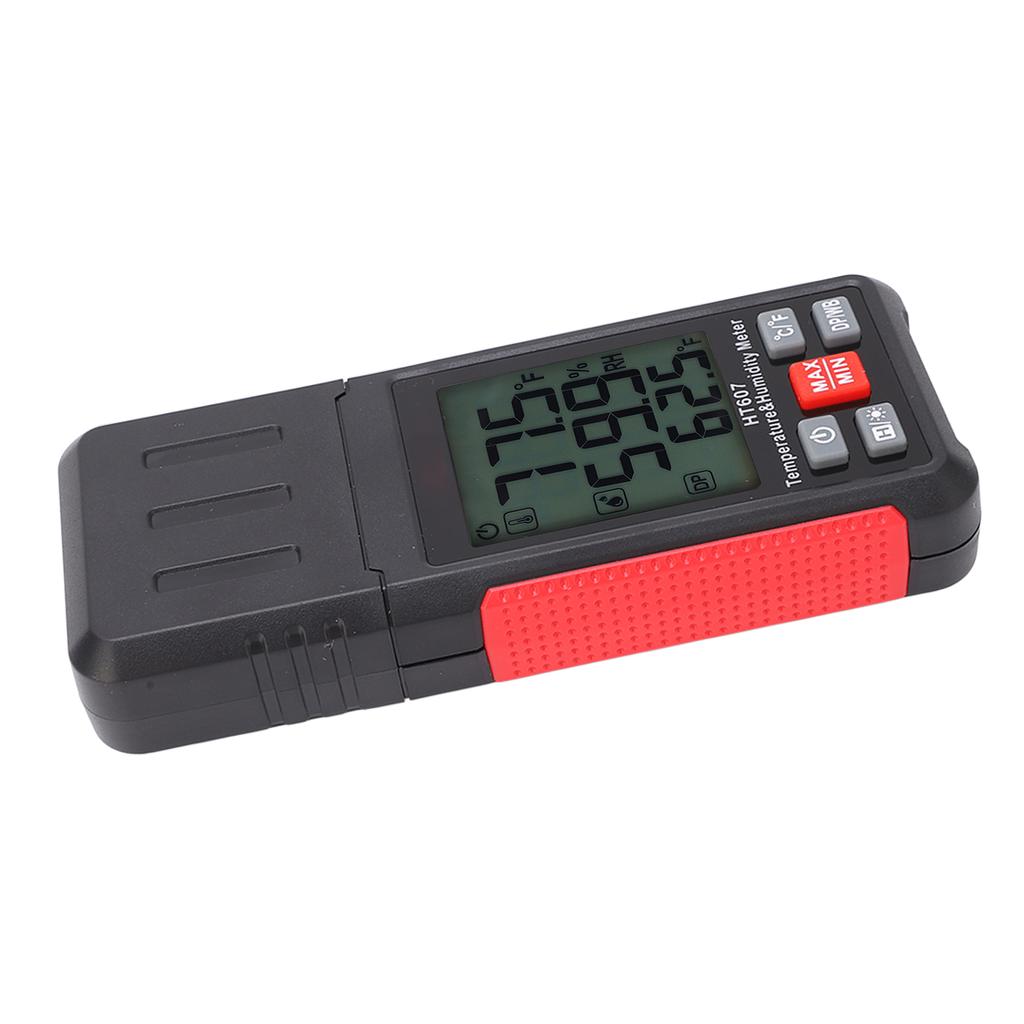 Digitales Temperatur-Feuchtigkeitsmessgerät Hohe Genauigkeit Elektronisches Thermometer Hygrometer Monitor