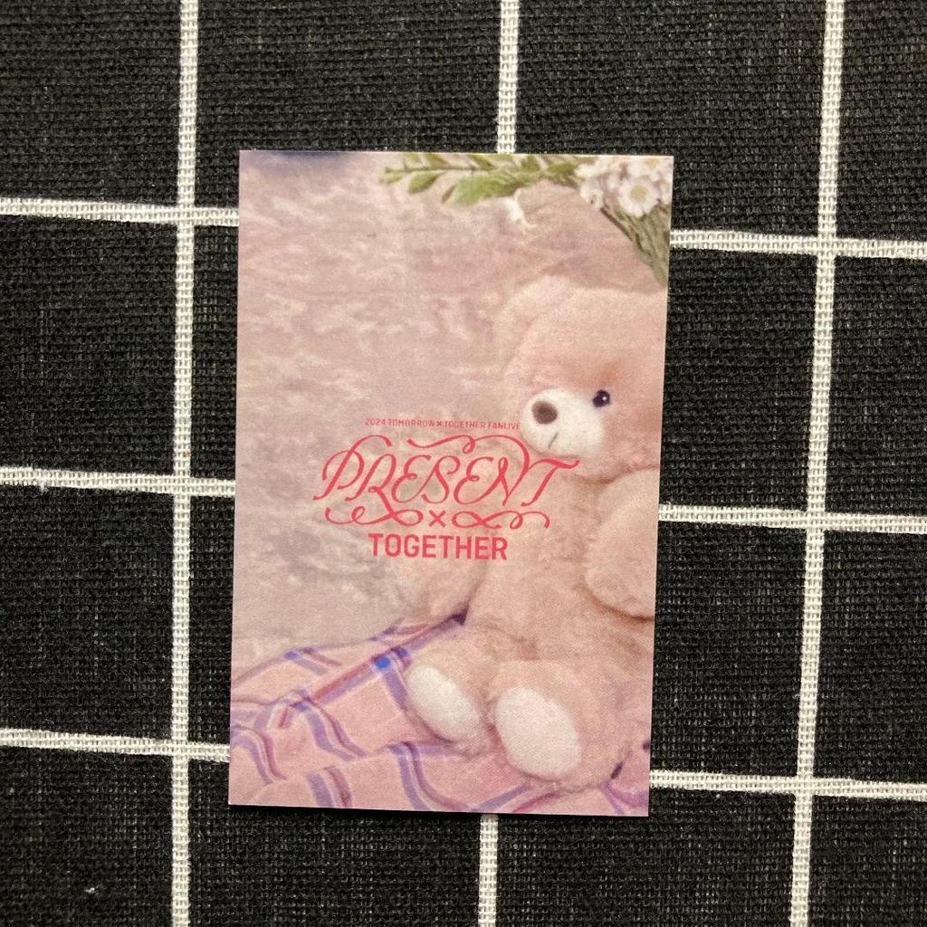 [USED] TXT FANLIVE MOAZONE Fan Live Yeonjun Treka 1 Ticket