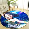 Personalized K-KPop Demon Hunters Round Chair Office Rug - Perfect for Mat, Office Chair & More - Ideal Gift for Birthdays and Holidays