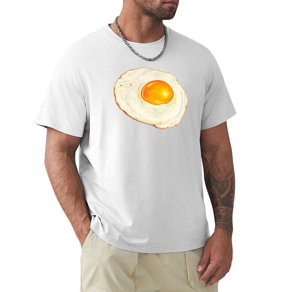 Egg Pattern Blue Tshirt Uv Protection Outdoor Tee Shirt