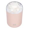 Eternal Flower Humidifier 2W 500ML Water   USB Powered Desktop Humidifier with 7 Color Light for Bedroom  