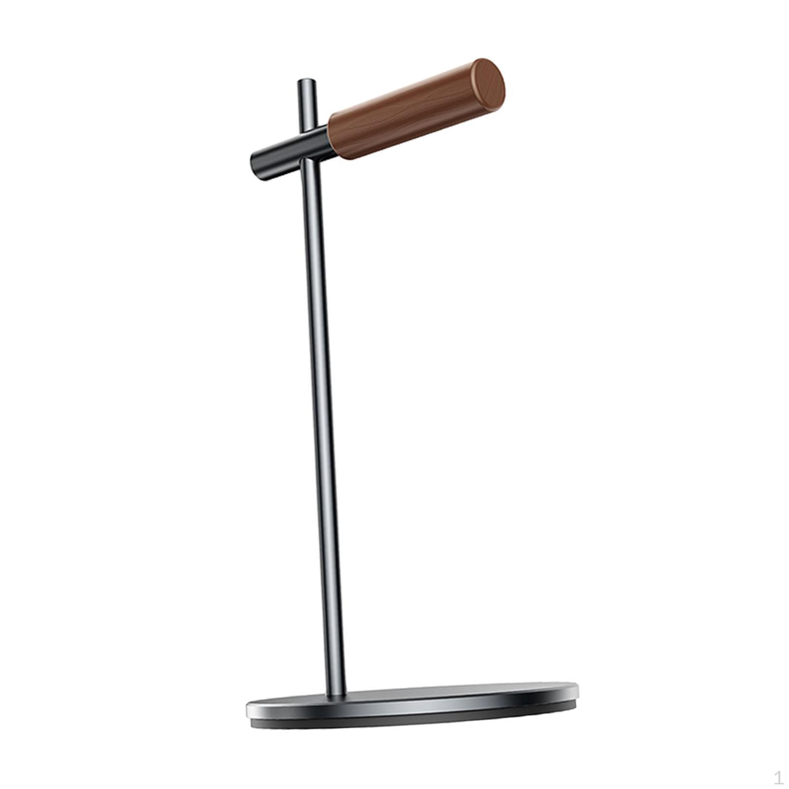 

Настольная подставка для наушников, портативная вешалка для гарнитуры серый