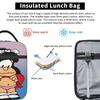 Funny Mafalda Insulated Lunch Bag for Women Resuable Quino Comic Cartoon Cooler Thermal Lunch Box Office Work School