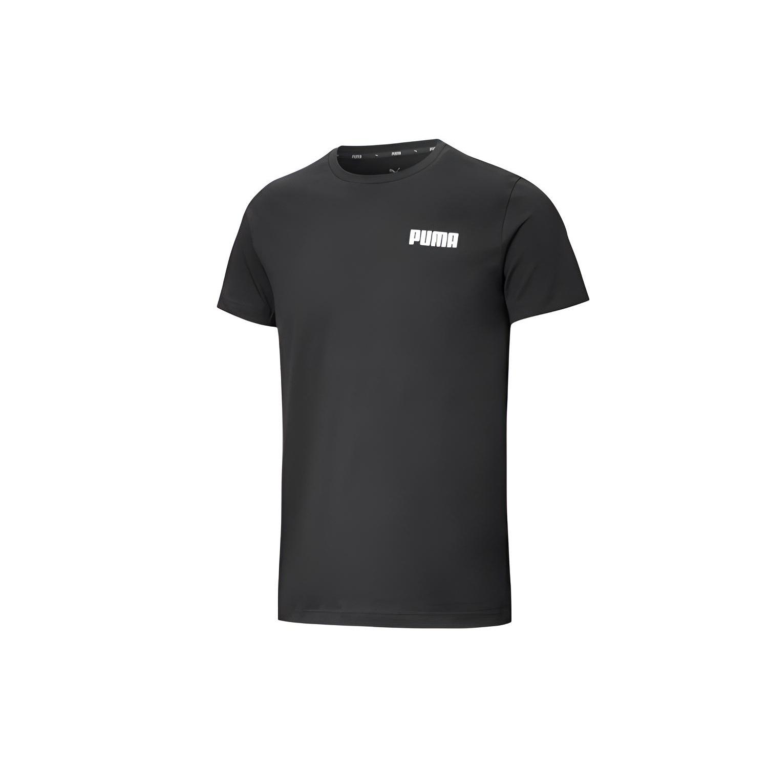 PUMA Round Neck Short Sleeve Black Men s 845300-01 XL