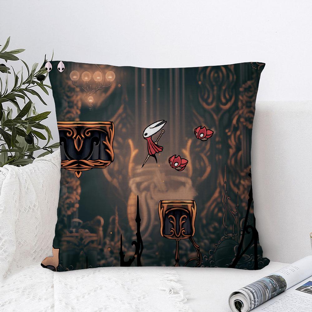 

Hollow Knight pillow cover sofa cushion cover home room decoration children gift 12x12Inch
