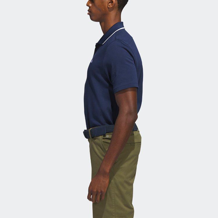 Adidas Polo Shirts Men's College Navy Polo Collar Moderate Straight Fit HR7975