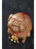 Yixing Zisha Handmade Lucky Pig Tea Pet - Zodiac Wealth Ornament