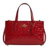 Nina 25 Classic Logo Leather Tote Bag Women Tote Bags Red CV400-IMRED