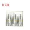 10pcs/box Dental Diamond Burs Drill FG Diamond 1.6mm Shank for High Speed Handpiece Burs