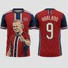 Børn 2026 Haaland Mindesmærke Fodboldtrøje Atletiske Fodbold Kortærmede T-shirts