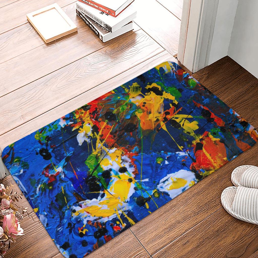 Street Pop Art Graffiti Doormat Anti-Slip Bathroom Kitchen Mat Living Room Door Floor Entrance Carpet Rug