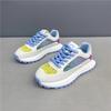 Autumn embroidery Forrest Gump shoes contrasting color design trendy sports casual shoes lightweight trendy shoes v