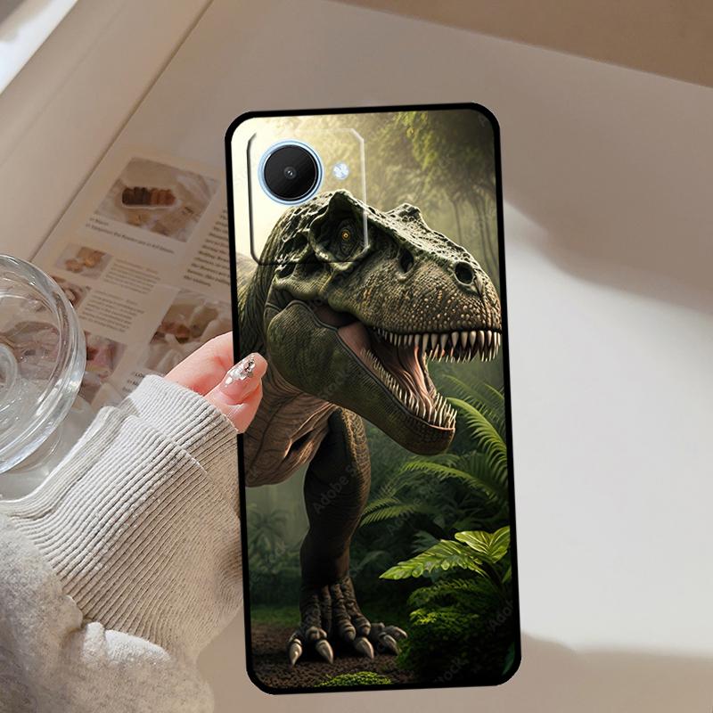 Tyrannosaurus T Rex Dinosaur For Realme 14 10 11 12 13 Pro Plus GT 7 Pro 6 5 GT 6T C67 C61 C55 C53 C51 C21Y C25S C75 Case