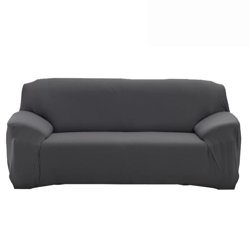 Thick Elastic Sofa Cover Solid Color Slipcover Furniture Protector for Bedroom Office Living Room Home Decor Sofa Cushions