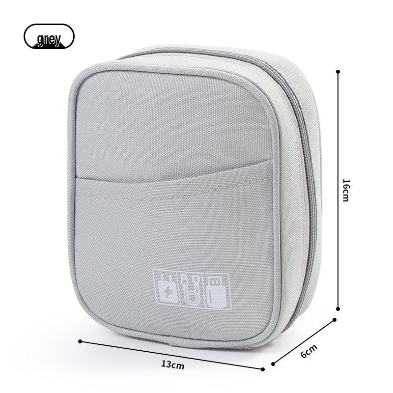 Portable Digital Storage Bag for Earphones, Charger, USB Cords & Accessories