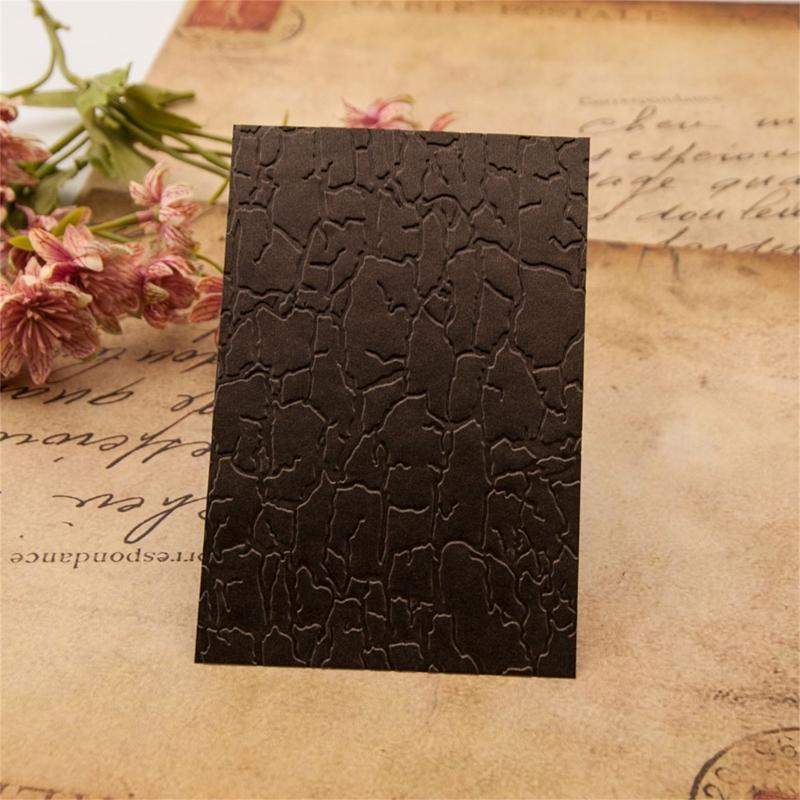 Crafting Stamping Plate for Handmade Projects Sturdy Plastic Texture Art Tool
