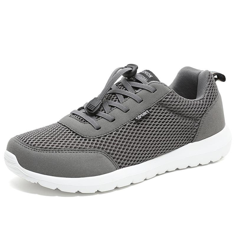 New men's shoes mesh outdoor breathable sports casual shoes fashion fly-woven running shoes men's