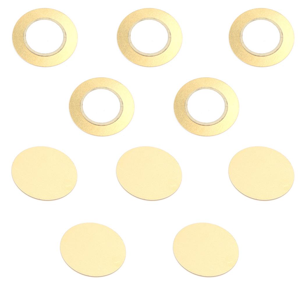 Pack Of 10 27mm Piezo Ceramic Buzzer Disc For Alarms And Timers Electronic Devices With High Sensitivity And Durability