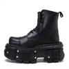 Leather Heightened 10cm Thick-soled Men's High-top British Style 2026 New Trendy Men's Boots