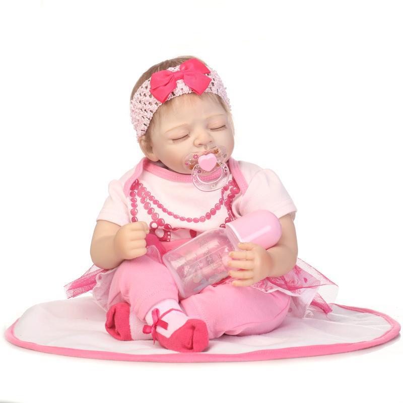 NPK Realistic Baby Doll Girl Role-Play Toy 50 cm