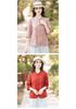 Summer New Stylish Seven-Sleeve Chinese Style Shirt for Middle-Aged Women