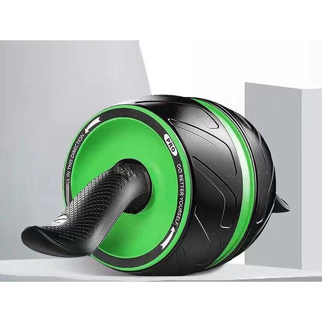 

Бесшумный тренажер для мышц живота Ab Roller Abdominal Wheel Тренажер для дома GYM Фитнес-оборудование Roller Автоматически отскакивает зелёный