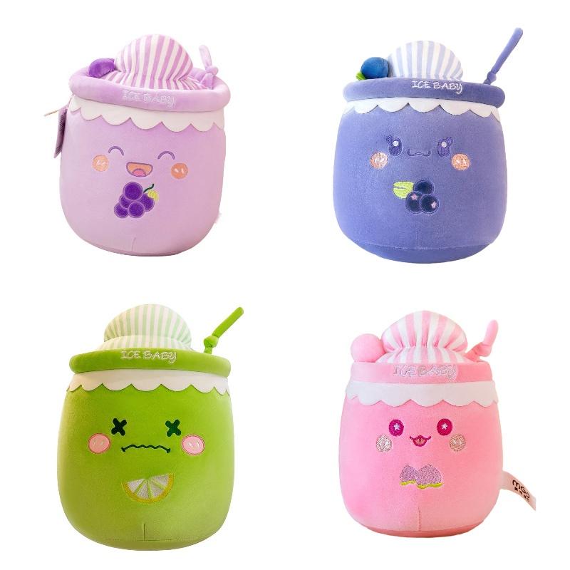 Copo de Chá de Leite Gelo e Neve Brinquedo de Pelúcia Macio e Aconchegante Perfeito para Dormir e Presentear