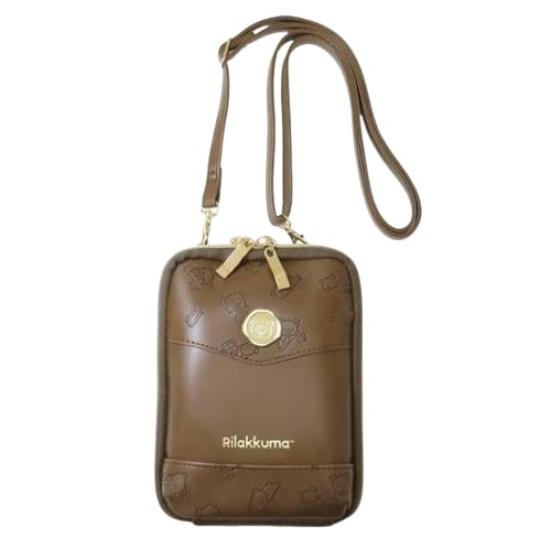

Rilakkuma Wallet Shoulder Bag (Brown)