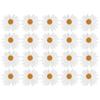 20pcs Daisy Flower Patch Decorative Clothing Sticker DIY Appliques IronOn Garment Accessory