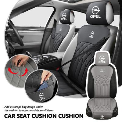 Leather Car Front Seat Protector Four Seasons Seat Cushion Pad Mat For Corsa Mokka Astra Cascada Adam Insignia Meriva