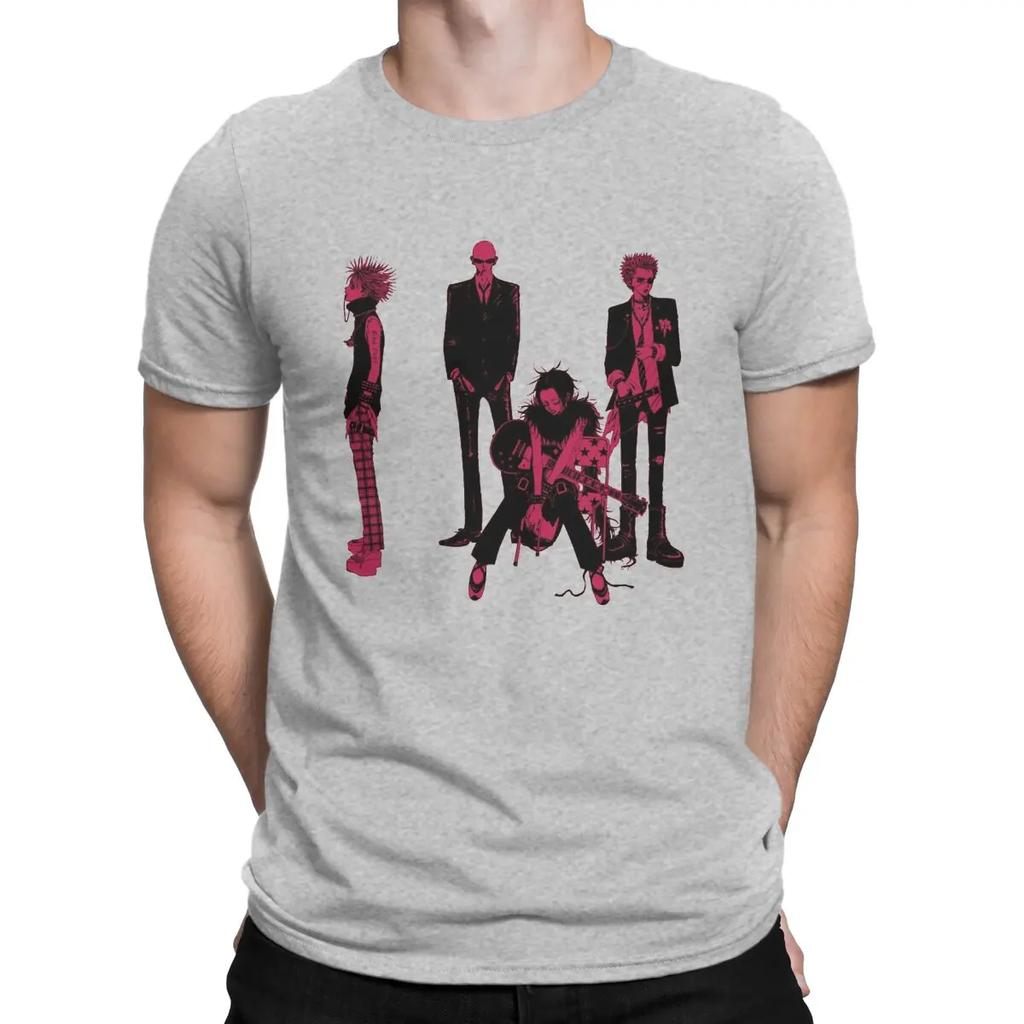 NANA Osaki Manga Creative TShirt for Black Stones Round Collar Pure Cotton T Shirt Personalize Gift Clothes Tops Unisex