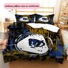 Club América  Pattern Bedding Quilt Set  Home Decoration  Gift (1 * duvet cover + 2 * pillowcase  without core)