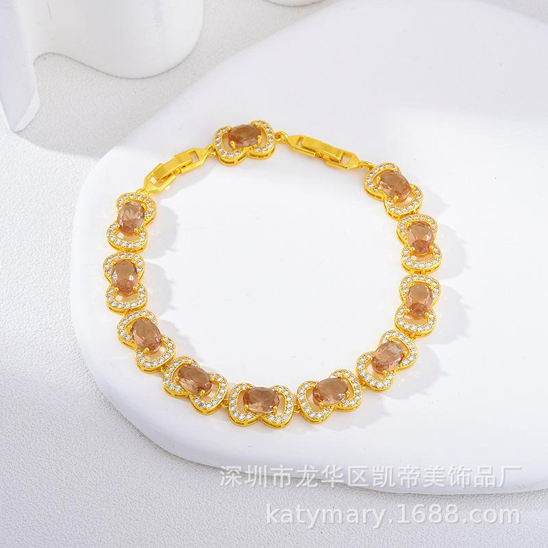 Different Environment Color-Changing Sultanite Bracelet Turkey Seven Colors Boehmite Bracelet