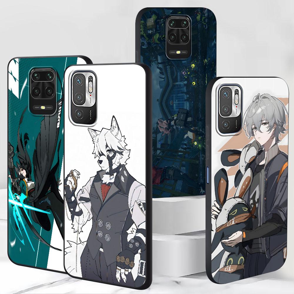 Game Zenless Zone Zero ZZZ Case for Xiaomi Redmi 10A 10C 9C 12C 9A 9i 10 12 9 Prime 9T K40 Pro Black Soft TPU Mobile Phone Cover