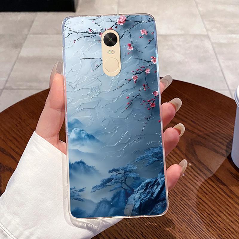 Casing For Xiaomi Redmi Note 4 Note 4x Capa Coque Clear Silicone Jelly Soft TPU Back Cover Cute Rabbit Cat Dinasaur Phone Case