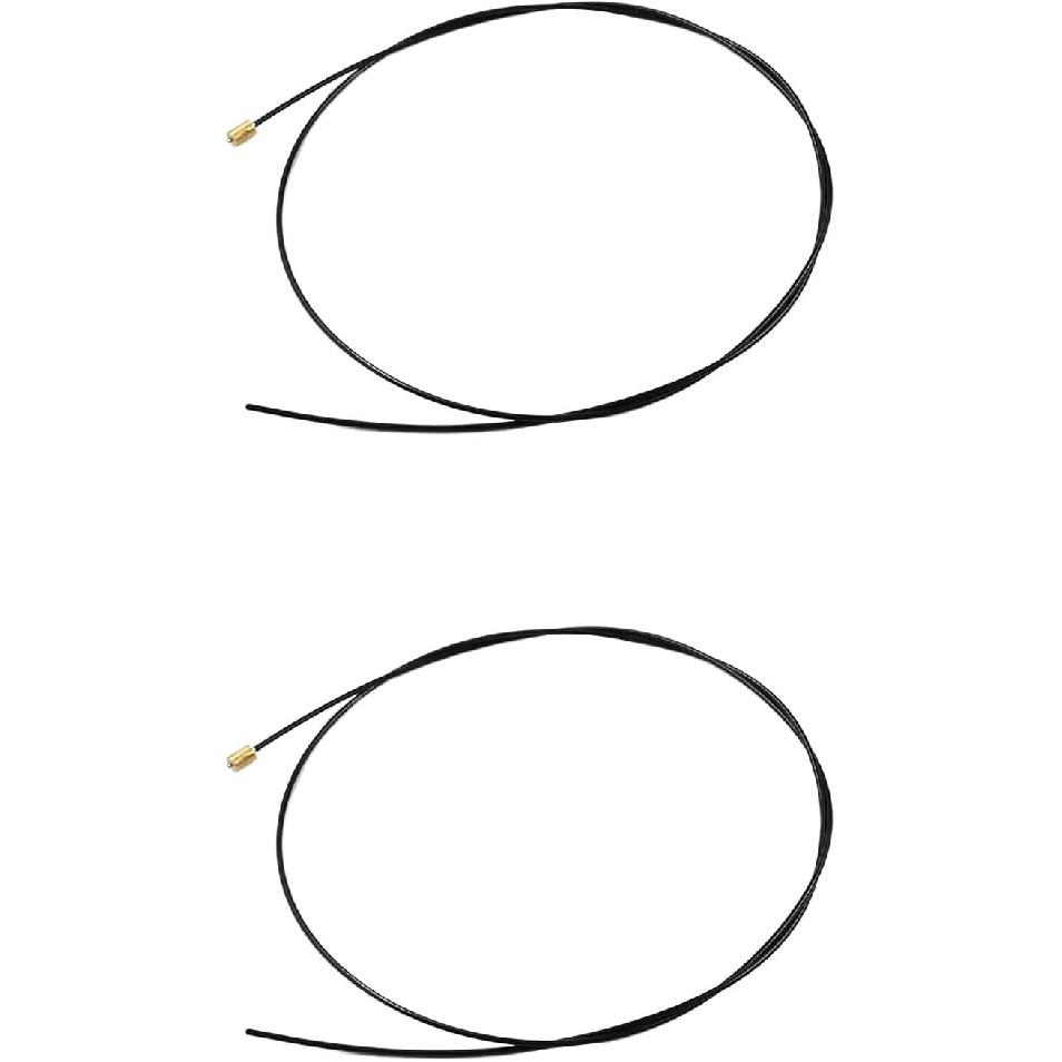 92579 Rotary Latch Cable 2PCS Compatible with Leer Truck Cap 100XL XR XQ 180XR XL and for Some Century Truck