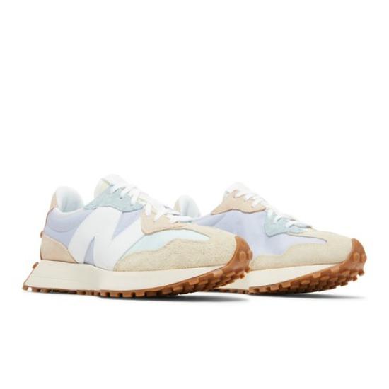 New Balance 327 White Morning Fog Gum Women's WS327PAB