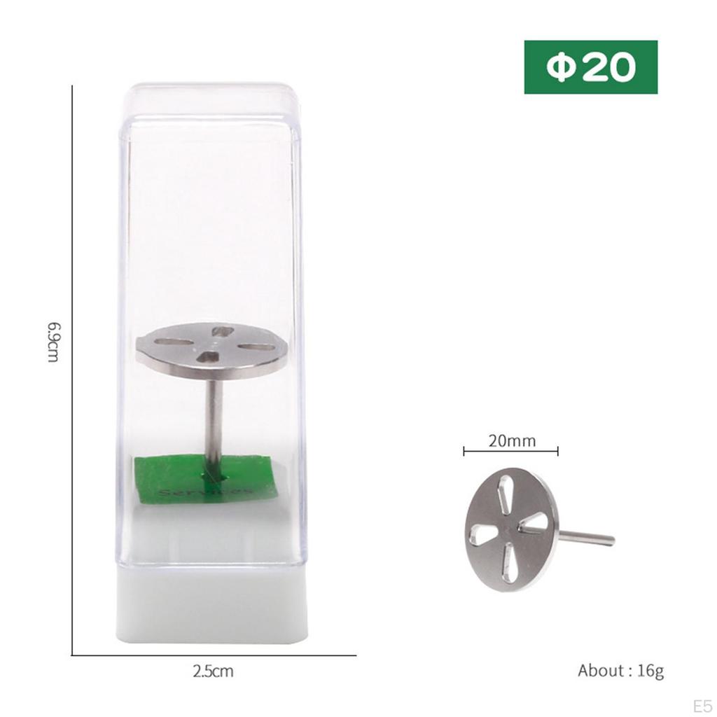 Metal Disc, Grinding Accessory Replacement for Electric Sharp Square Nails