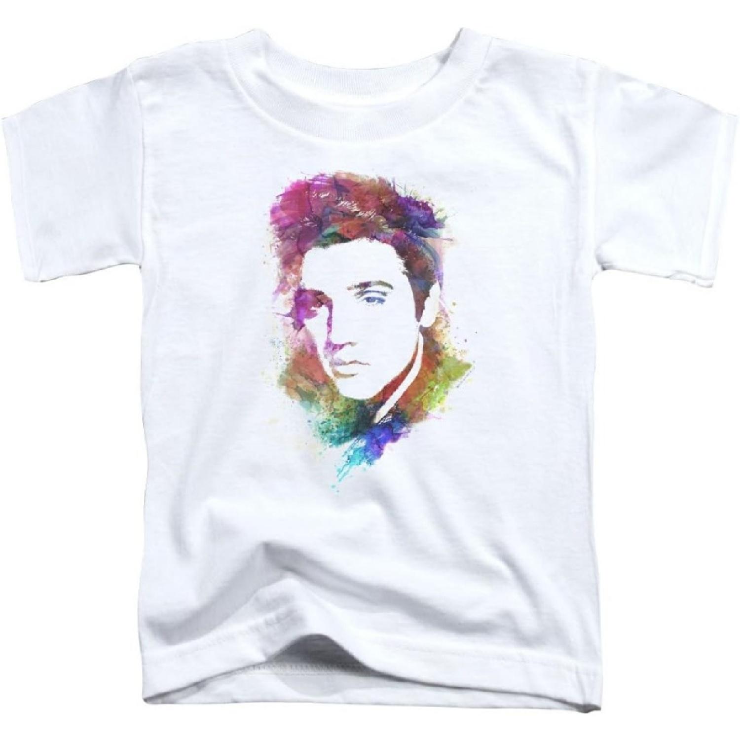 Elvis Presley - Toddlers Watercolor King T-Shirt S
