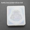 Silikonform für DIY Kristall-Epoxid: Drachen-, Phönix-, Guanyin-, Buddha- und Feuervogel-Anhänger.
