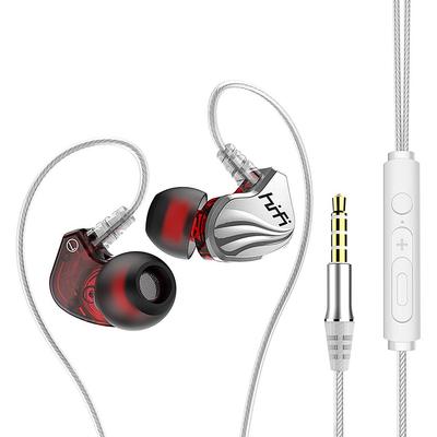 Casque filaire intra-auriculaire avec micro, écouteurs doux et confortables, compatible avec iPhone 88 PlusOrdinateur portablePCAndroid, Noir (argent)
