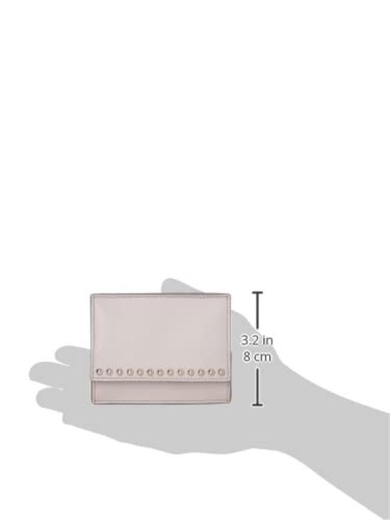 Card Case CardCoinPurseWithStuds LightGrey [J&M Davidson] SCCP-1XX-SCXX Women's [Item]