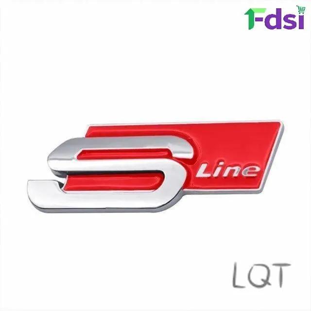 

Sline Grille Modified Car Rear Label Sticker one size