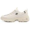 Skechers D'Lites 1.0 Little White Bear Textile, Synthetic Leather Abrasion Resistant Abrasion Resistant Low Top 11931-OFWT