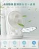 for Night Tillmulya Compact Rechargeable Desk Fan with Automatic 4 Wind Speed Quiet LED Powerful DC Compact USB Mini Desk Fan for and Outdoors [New